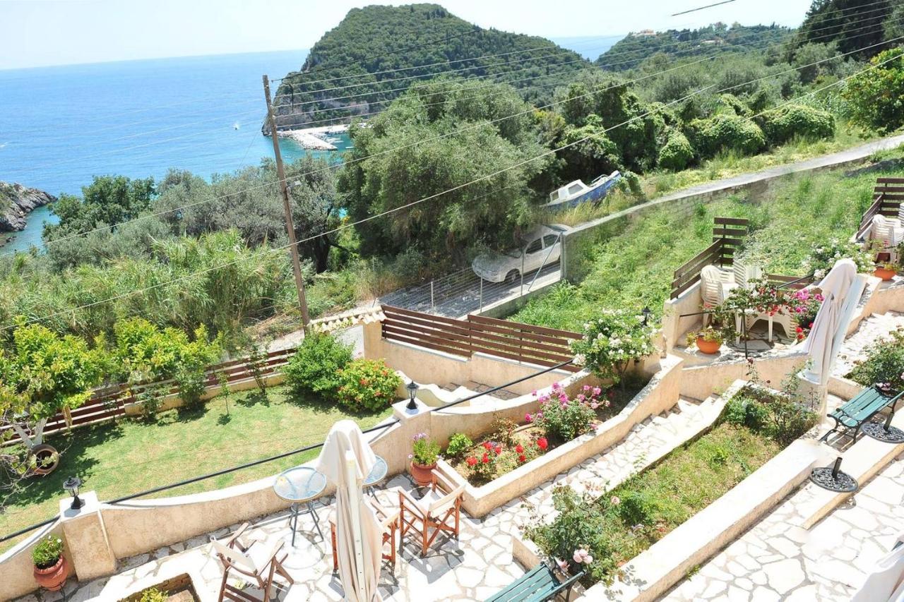 Angela Panorama Villa Paleokastritsa Eksteriør billede