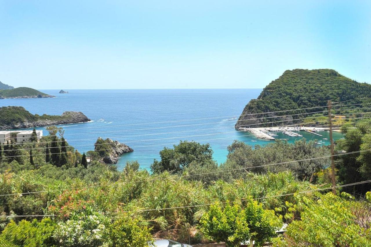 Angela Panorama Villa Paleokastritsa Eksteriør billede