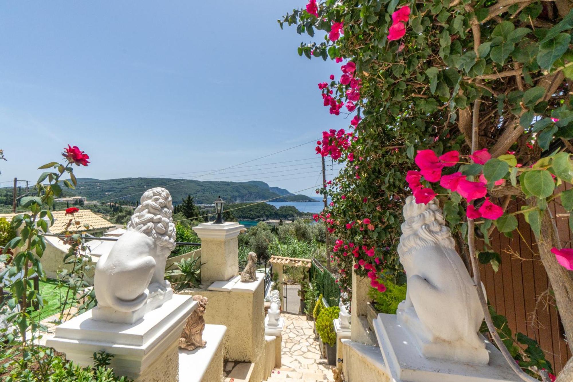 Angela Panorama Villa Paleokastritsa Eksteriør billede