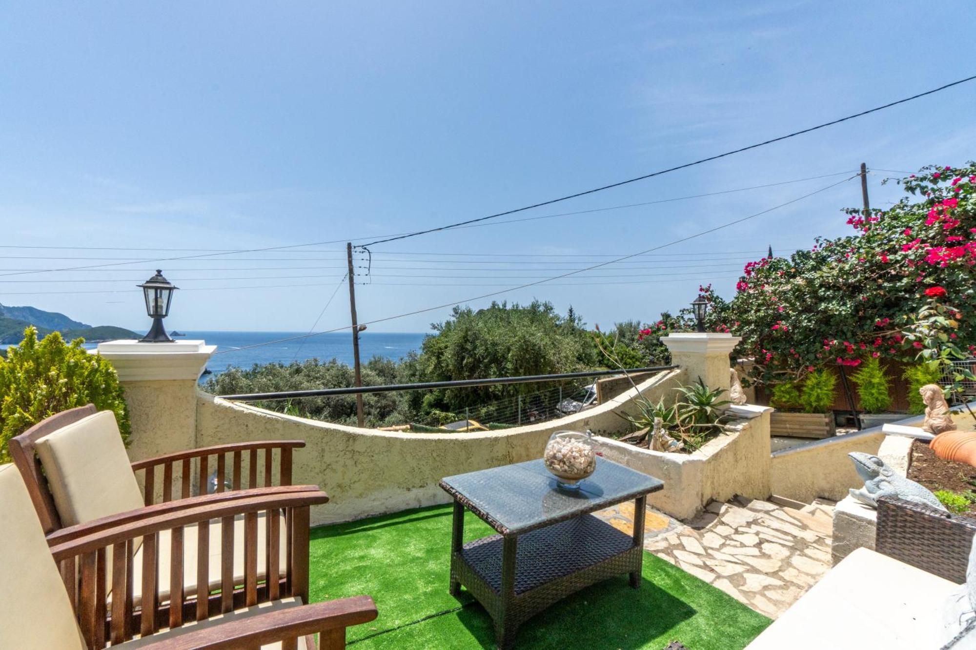 Angela Panorama Villa Paleokastritsa Eksteriør billede