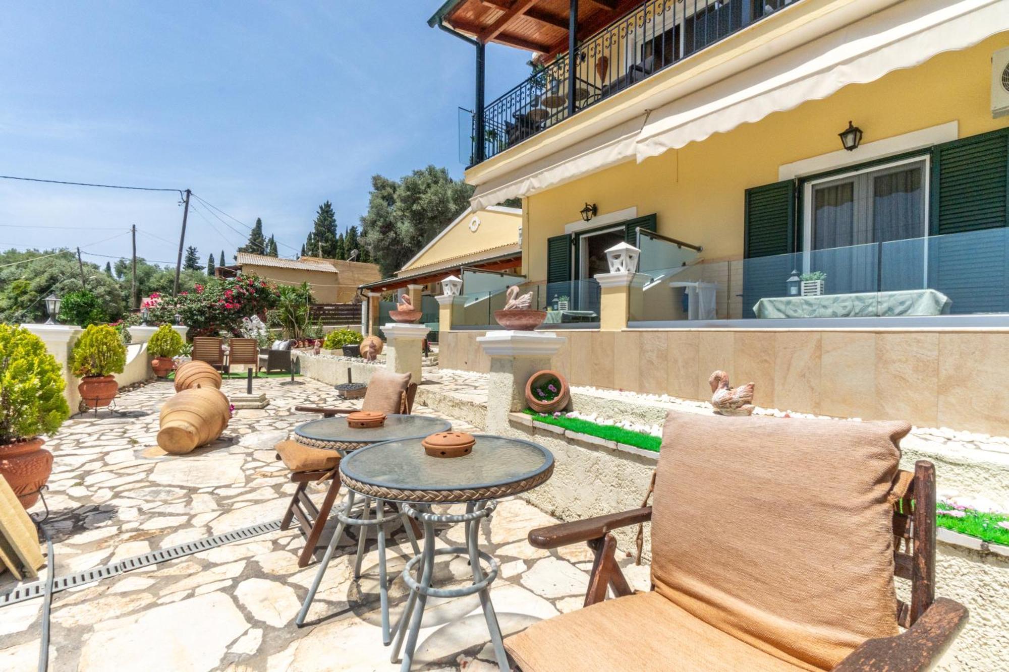 Angela Panorama Villa Paleokastritsa Eksteriør billede