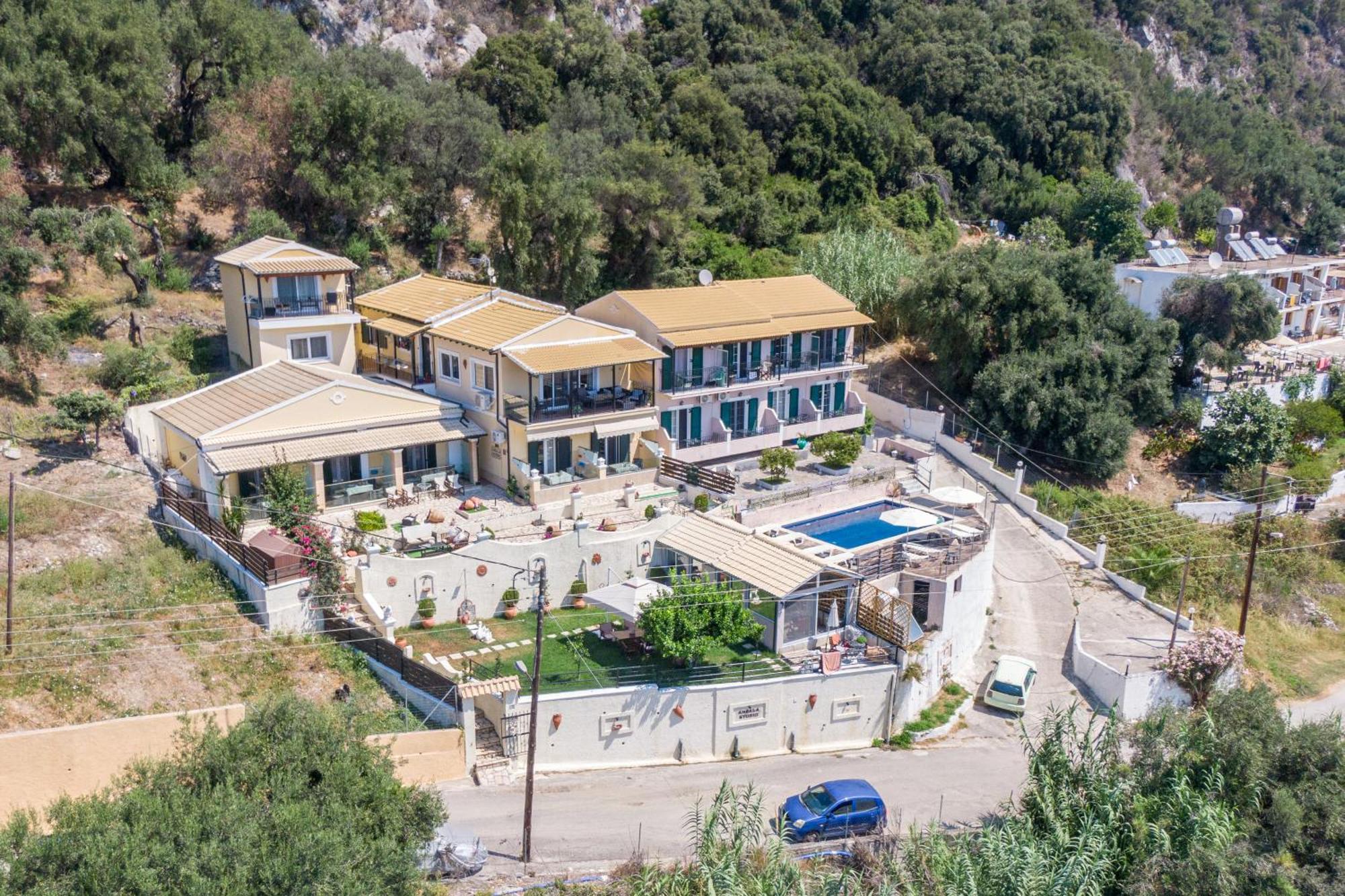 Angela Panorama Villa Paleokastritsa Eksteriør billede