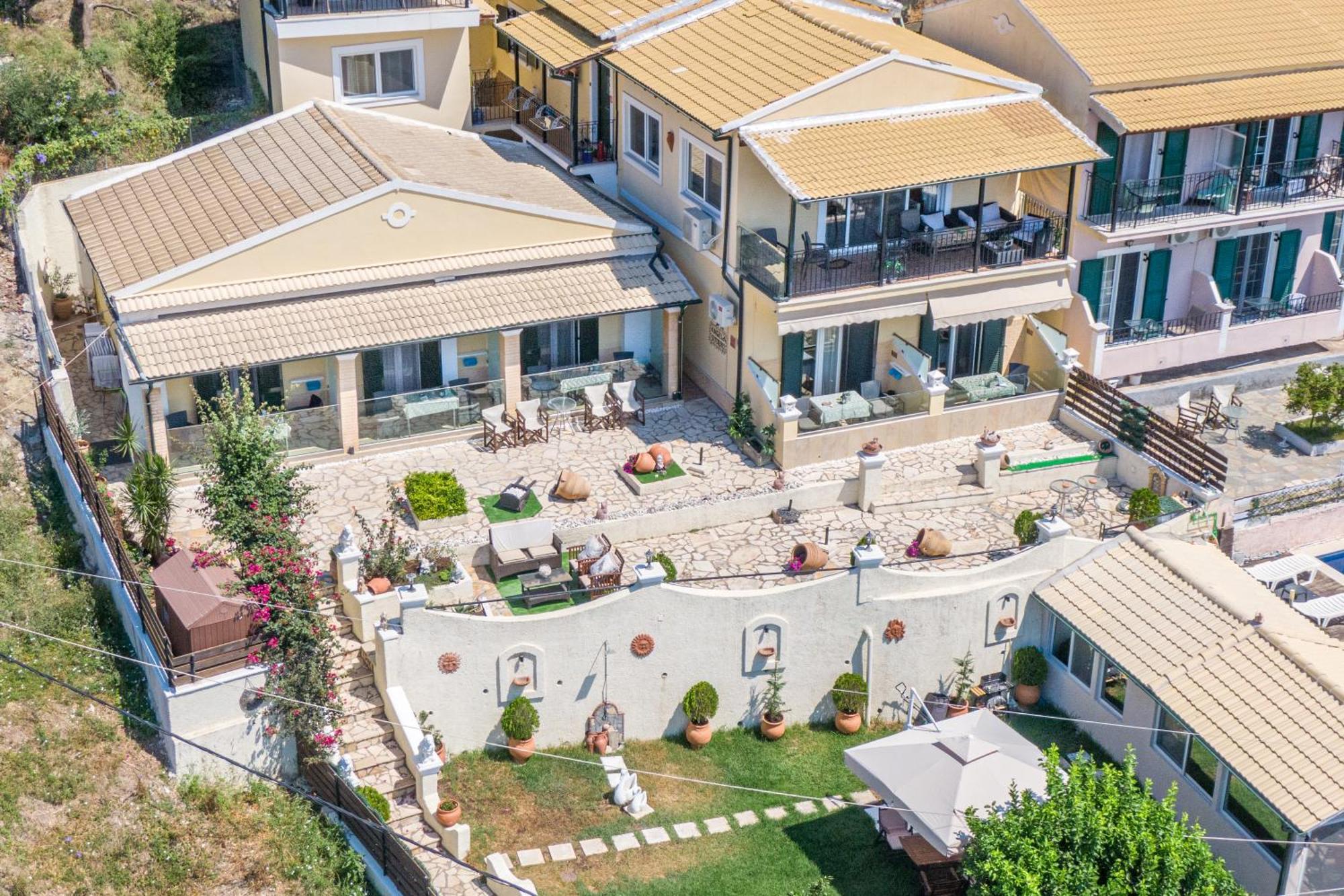Angela Panorama Villa Paleokastritsa Eksteriør billede