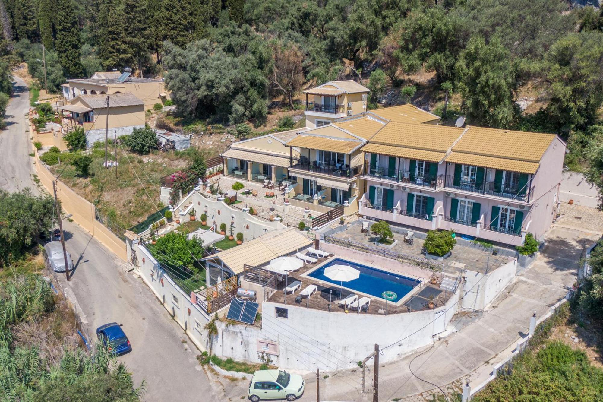 Angela Panorama Villa Paleokastritsa Eksteriør billede