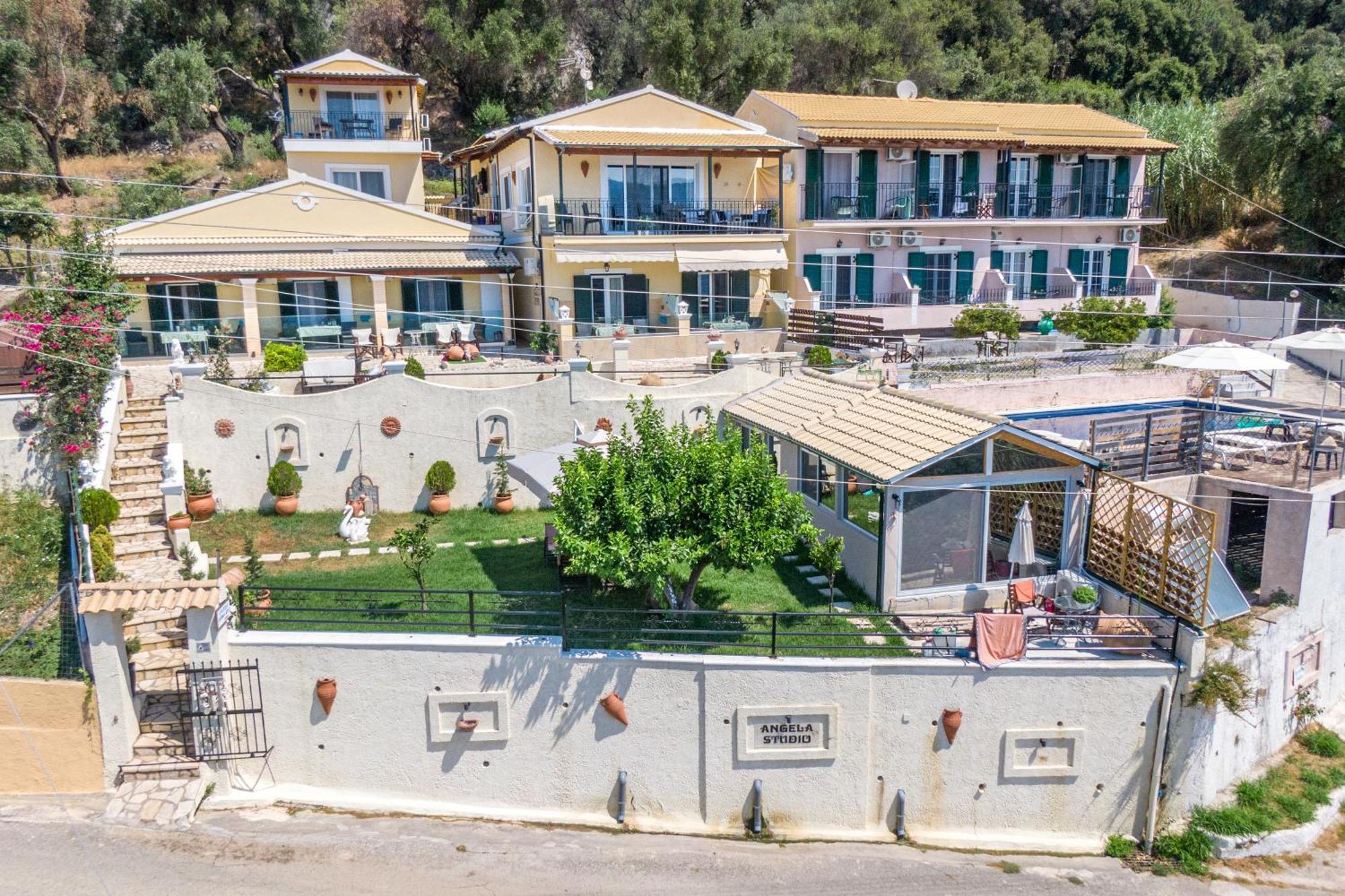 Angela Panorama Villa Paleokastritsa Eksteriør billede