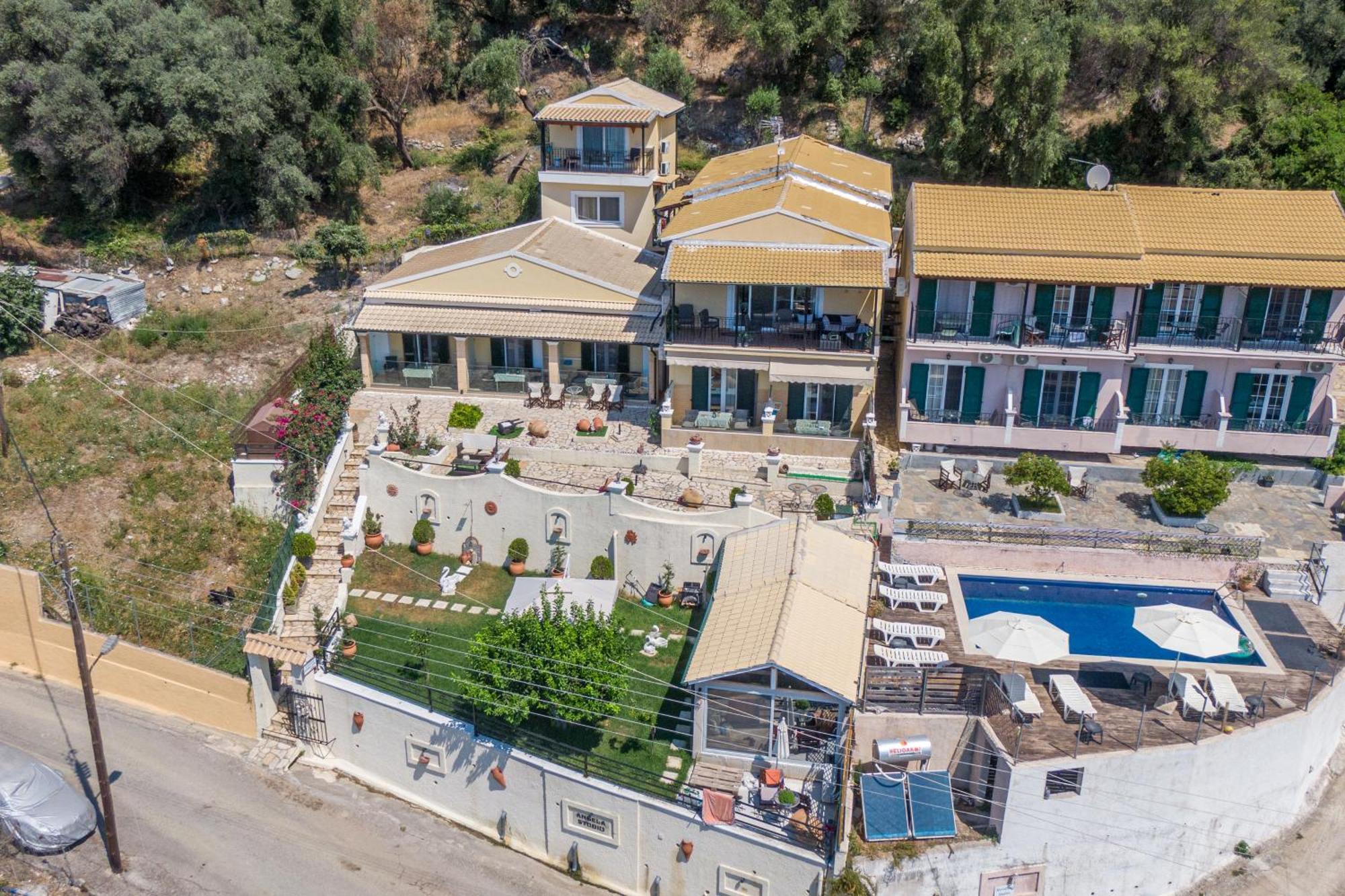 Angela Panorama Villa Paleokastritsa Eksteriør billede